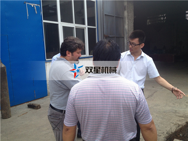 废铁柠檬视频网站设备巴基斯坦客户来访